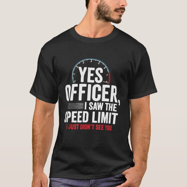 Camiseta Sim Oficial Excesso de Velocidade   Para Entusiast (Frente)