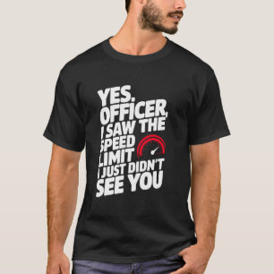 Camiseta Sim Oficial Excesso de Velocidade para Entusiastas