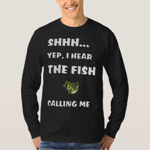 Camiseta Sim, Ouvi O Peixe Chamando-Me Pesca 1