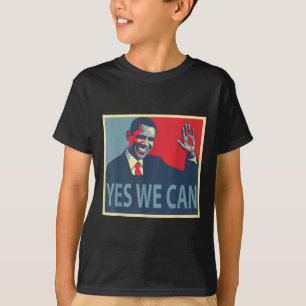 Camiseta Sim, podemos Barack Obama Presidente