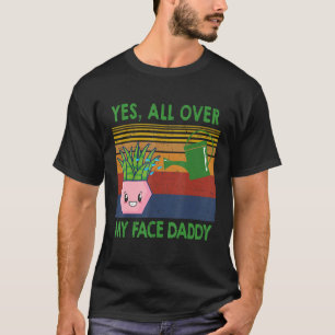 Camiseta Sim Por Todo Meu Rosto Pai Engraçado Pai De Planta