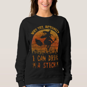 Camiseta Sim, posso dirigir um Dia de as Bruxas engraçado