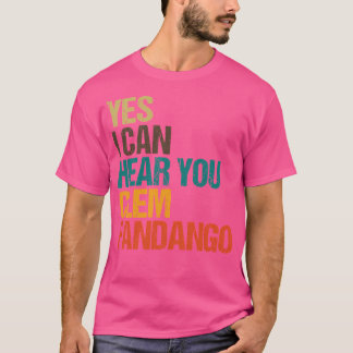 Camiseta Sim, Posso Ouvir-Te Clem Fandango Retro Vintage