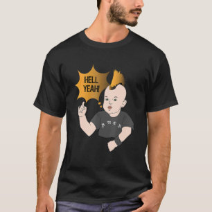 Camiseta Sim, Punk Baby Heavy Metal