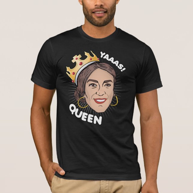 CAMISETA SIM, RAINHA AOC (Frente)