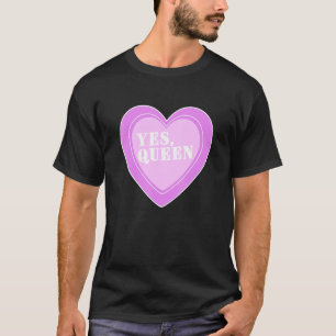 Camiseta Sim Rainha Lgbtq+ Parada do Orgulho Gay Quebra Lés