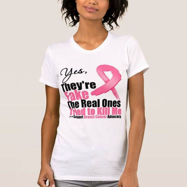 Camiseta SIM são falsificação….Meus reais tentaram matar-me (Frente)