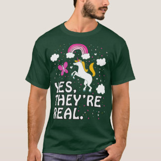 Camiseta Sim, São Homens Bonito E Engraçados, Cute Unicorn