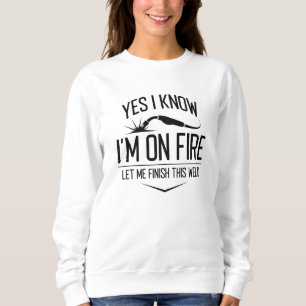 Camiseta Sim, sei que estou em chamas