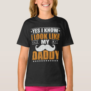 Camiseta Sim, sei que pareço com o meu Pai
