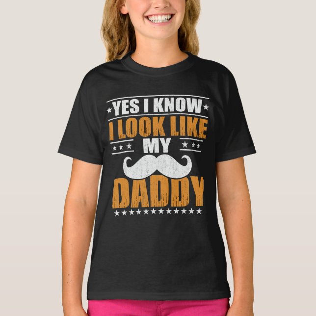 Camiseta Sim, sei que pareço com o meu Pai (Frente)