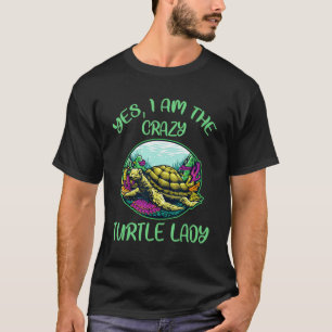 Camiseta Sim, Sou A Tartaruga Louca Do Mar