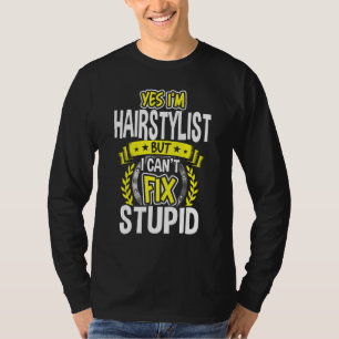 Camiseta Sim, sou cabeleireira
