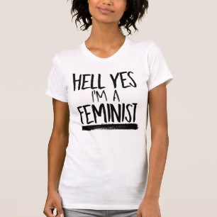 CAMISETA SIM, SOU FEMINISTA