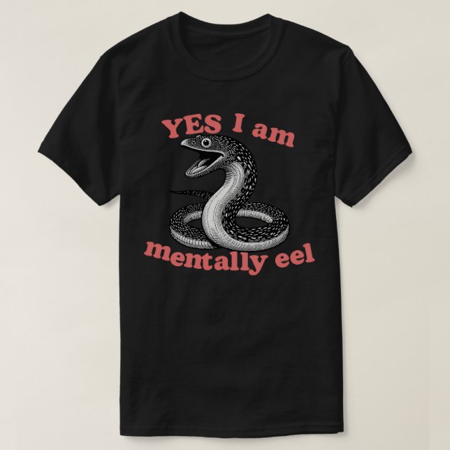 Camiseta Sim, Sou Mentalmente Enel (Frente do Design)