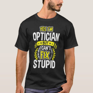 Camiseta Sim, sou Optician
