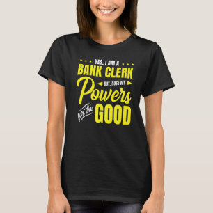 Camiseta Sim, Sou Um Empregado Bancário, Mas Uso Os Meus Po