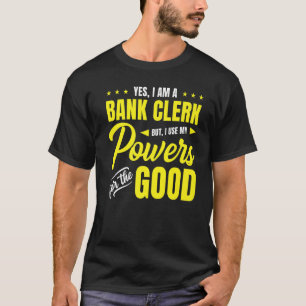 Camiseta Sim, Sou Um Empregado Bancário, Mas Uso Os Meus Po