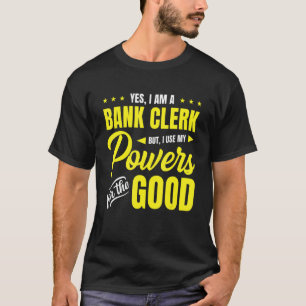 Camiseta Sim, Sou Um Empregado Bancário, Mas Uso Os Meus Po