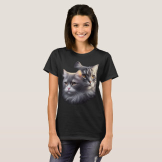 Camiseta Sim, sou uma Cat Mãe. Presente para Cat Mãe T-Shir
