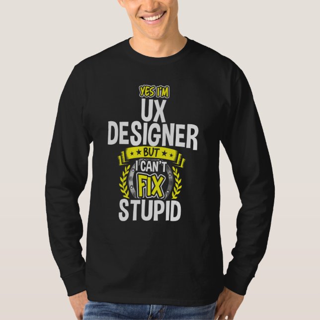Camiseta Sim, sou Ux Designer (Frente)