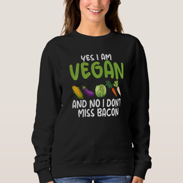 Camiseta Sim, sou vegetariano Não Não Perco Bacon Vegeta (Frente)