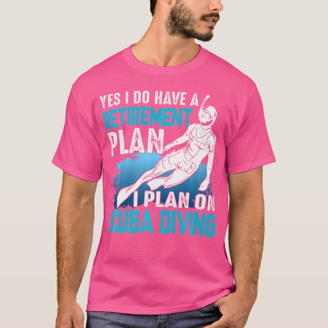 Camiseta Sim, Tenho Um Plano De Reforma Que Planejo Em Scub (Frente)
