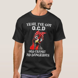 Camiseta Sim, tenho um velho rabugento e engraçado