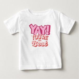 Camiseta Sim! Você é o melhor" Gráfico de Celebração