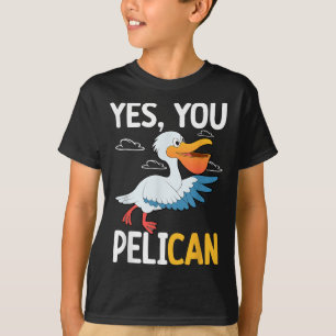 Camiseta Sim Você Pelicano Ave Aquática Motivação Escolar P