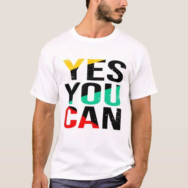 Camiseta Sim Você Pode (Frente)