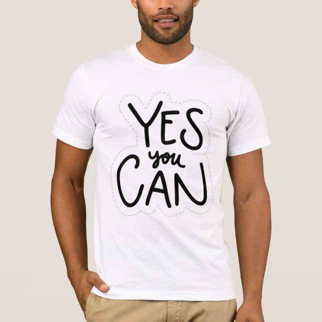 Camiseta Sim Você Pode (Frente)