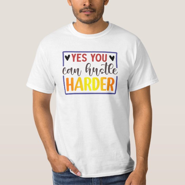 Camiseta Sim Você Pode Se Empenhar Mais (Frente)