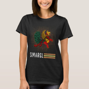 Camiseta Simargl Paganismo Cão Ancestralidade Nórdica Nacio