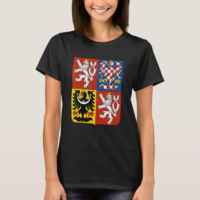 Camiseta Símbolo 2 da República Checa (Frente)