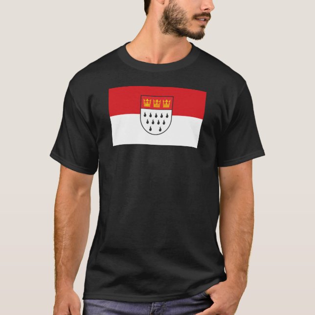 Camiseta Símbolo alemão da cidade de Koln (Frente)