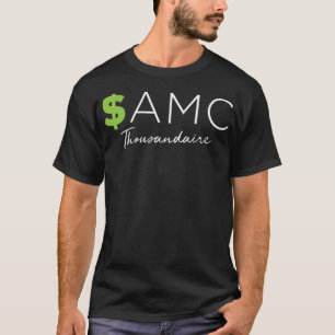 Camiseta Símbolo $AMC Thousandaire Funny Stock