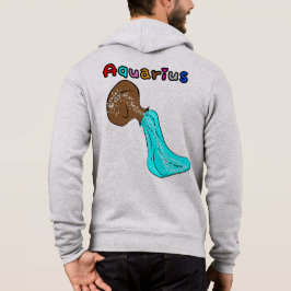 Camiseta Símbolo Aquarius Zodiac | Astrologia do Bearer de