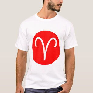 Camiseta Símbolo Aries - Personalizado