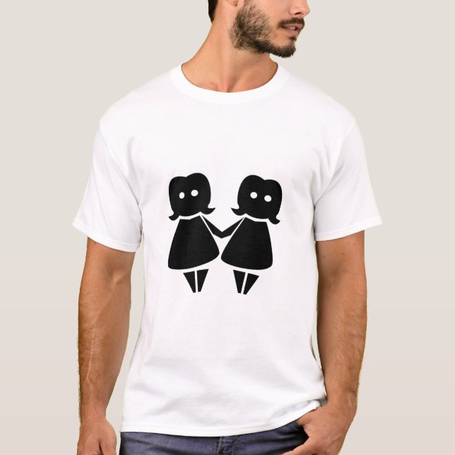 Camiseta Símbolo Astrológico Gemini (Frente)