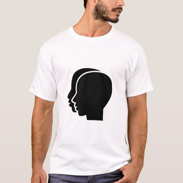 Camiseta Símbolo Astrológico Gemini Sinal 5 (Frente)