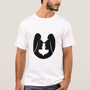 Camiseta Símbolo Astrológico Gemini Sinal 7