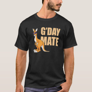 Camiseta Símbolo australiano Kangaroo Australia G Day Mate