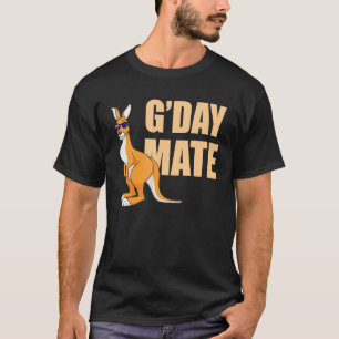 Camiseta Símbolo australiano Kangaroo Australia G Day Mate