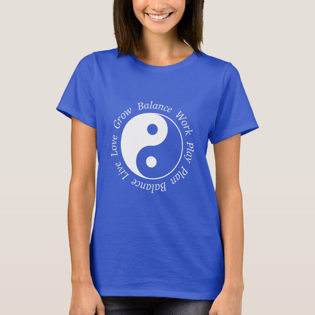 Camiseta Símbolo Balance Yin Yang (Frente)