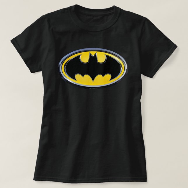 Camiseta Símbolo Batman | Logotipo clássico (Frente do Design)
