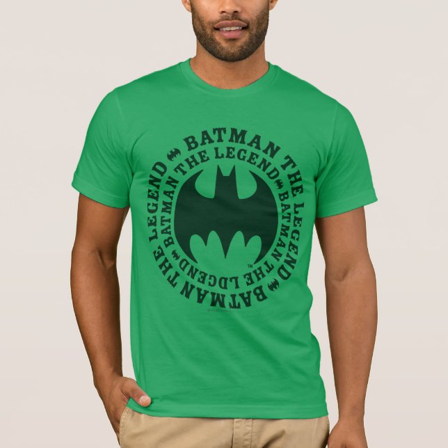 Camiseta Símbolo Batman | Logotipo da legenda (Frente)