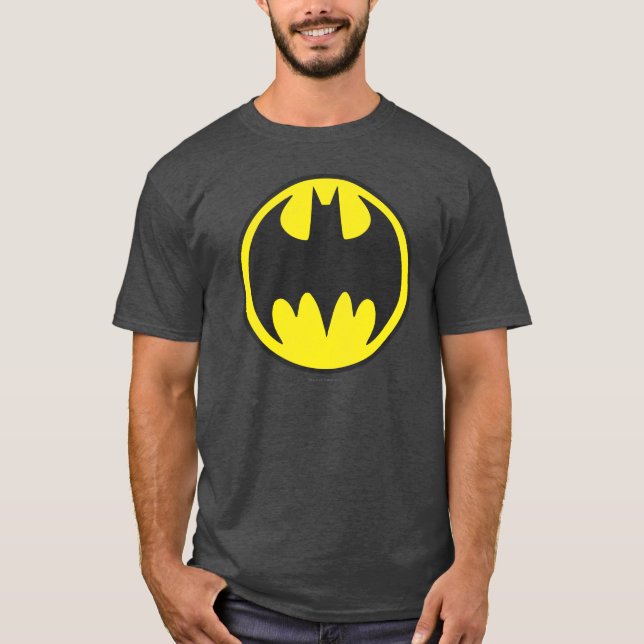 Camiseta Símbolo Batman | Logotipo do Bat Circle (Frente)