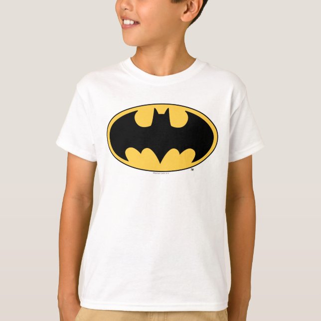 Camiseta Símbolo Batman | Logotipo Oval (Frente)