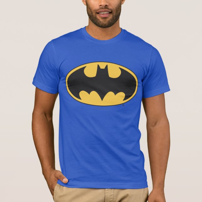 Camiseta Símbolo Batman | Logotipo Oval (Frente)